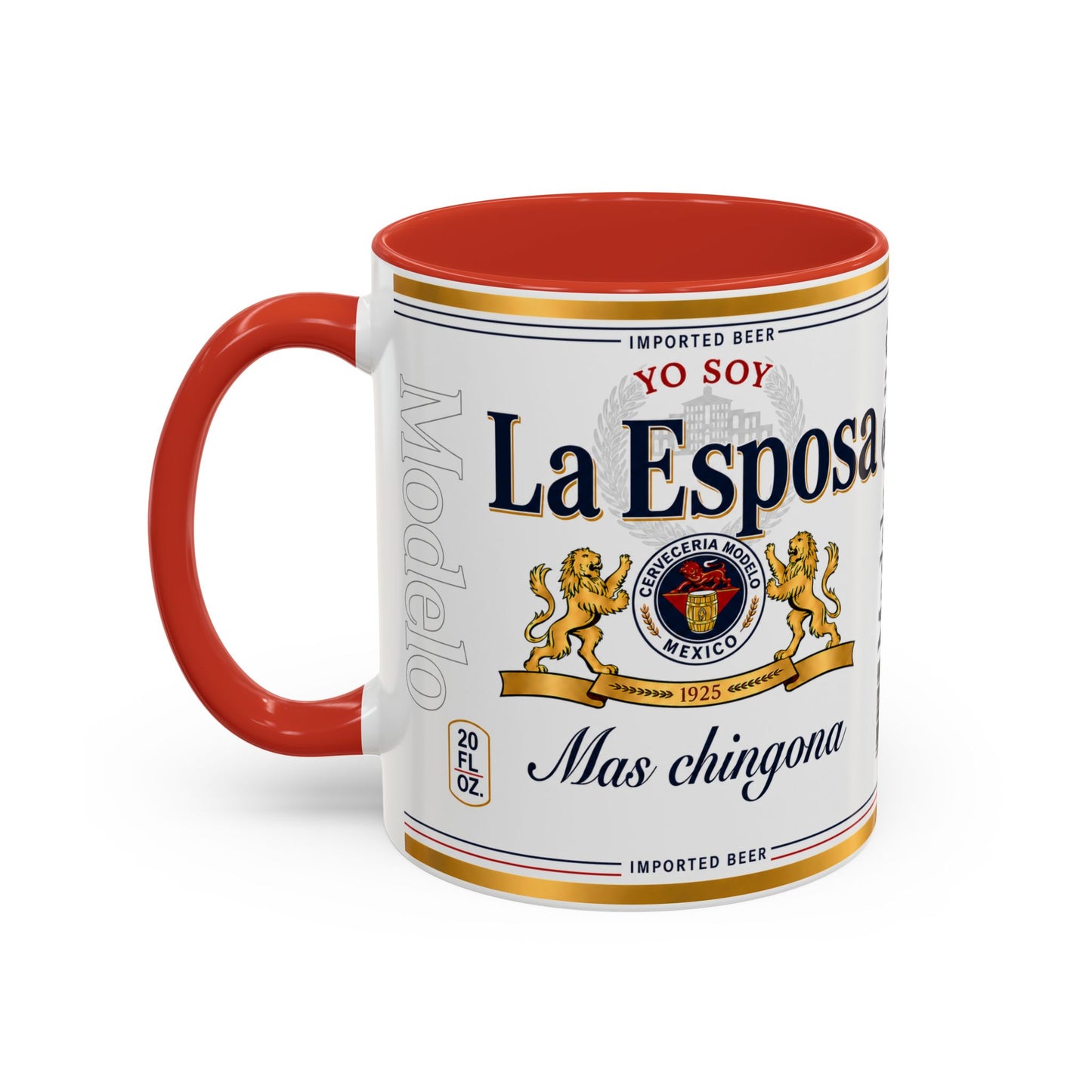 La Esposa Más Chingona Mug, Funny Spanish Wife Coffee Cup