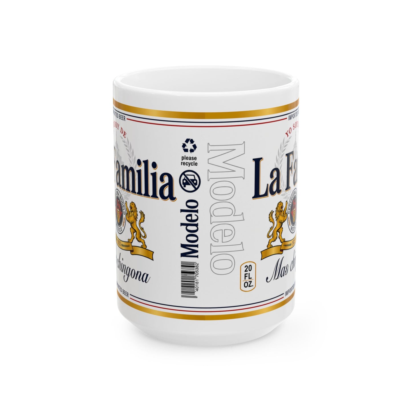 Yo Soy de La Familia Más Chingona Mug, Family Gift, Funny Coffee Cup