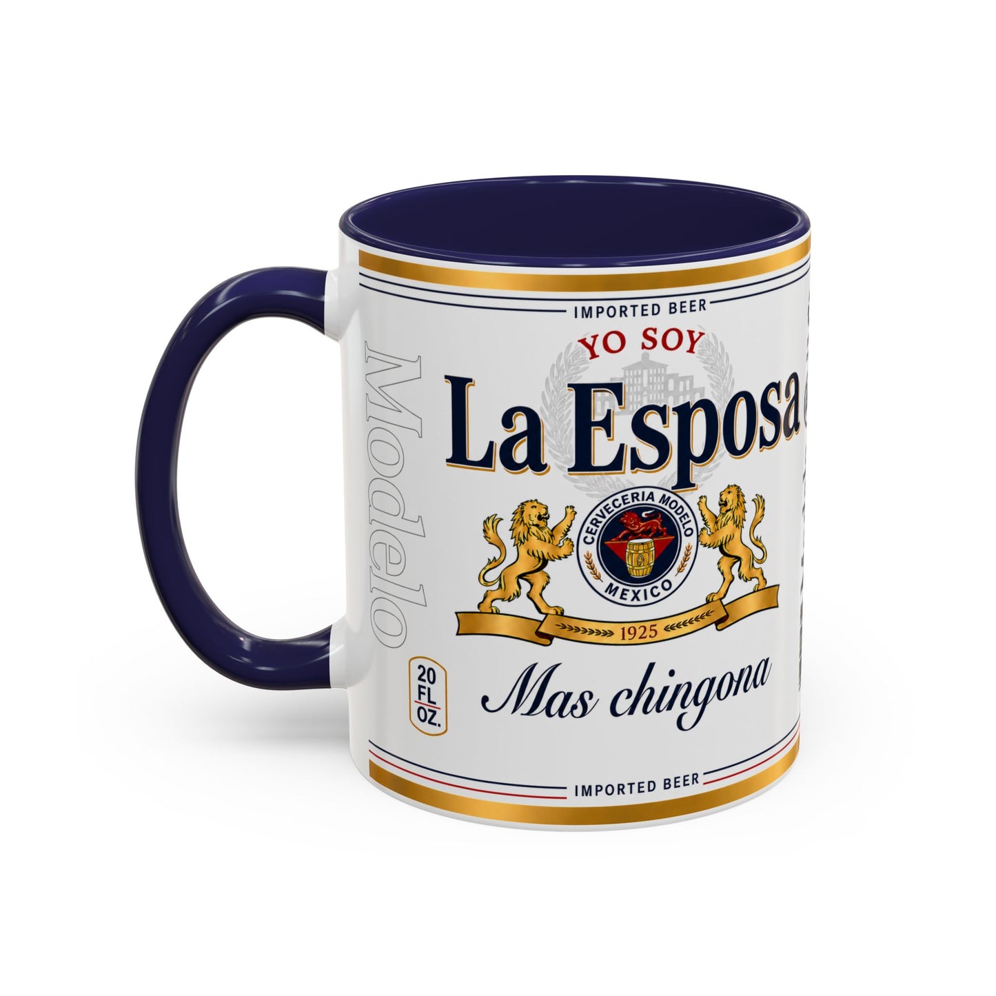 La Esposa Más Chingona Mug, Funny Spanish Wife Coffee Cup