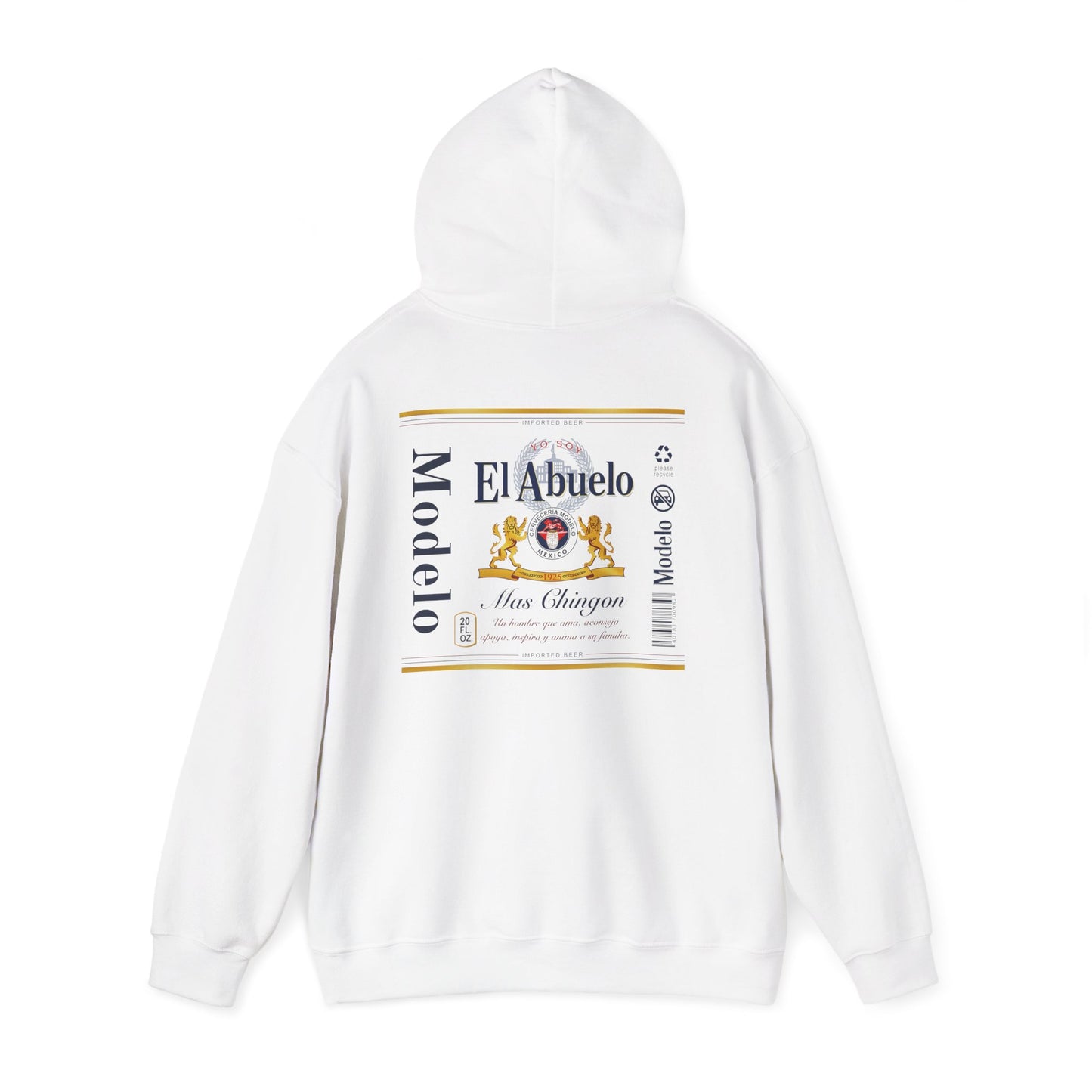 Hoodie Modelo Beer ,El Abuelo Modelo Beer