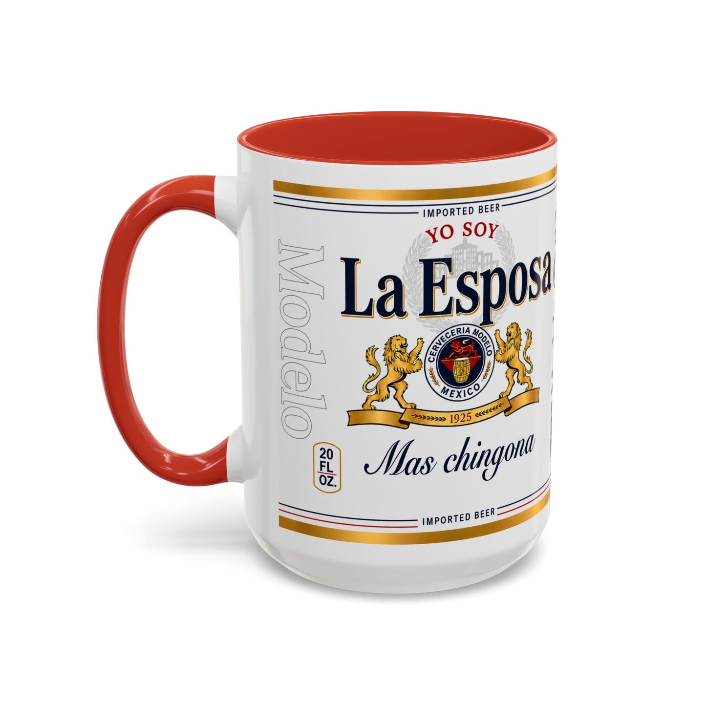 La Esposa Más Chingona Mug, Funny Spanish Wife Coffee Cup