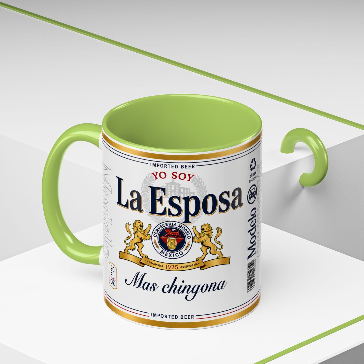 La Esposa Más Chingona Mug, Funny Spanish Wife Coffee Cup