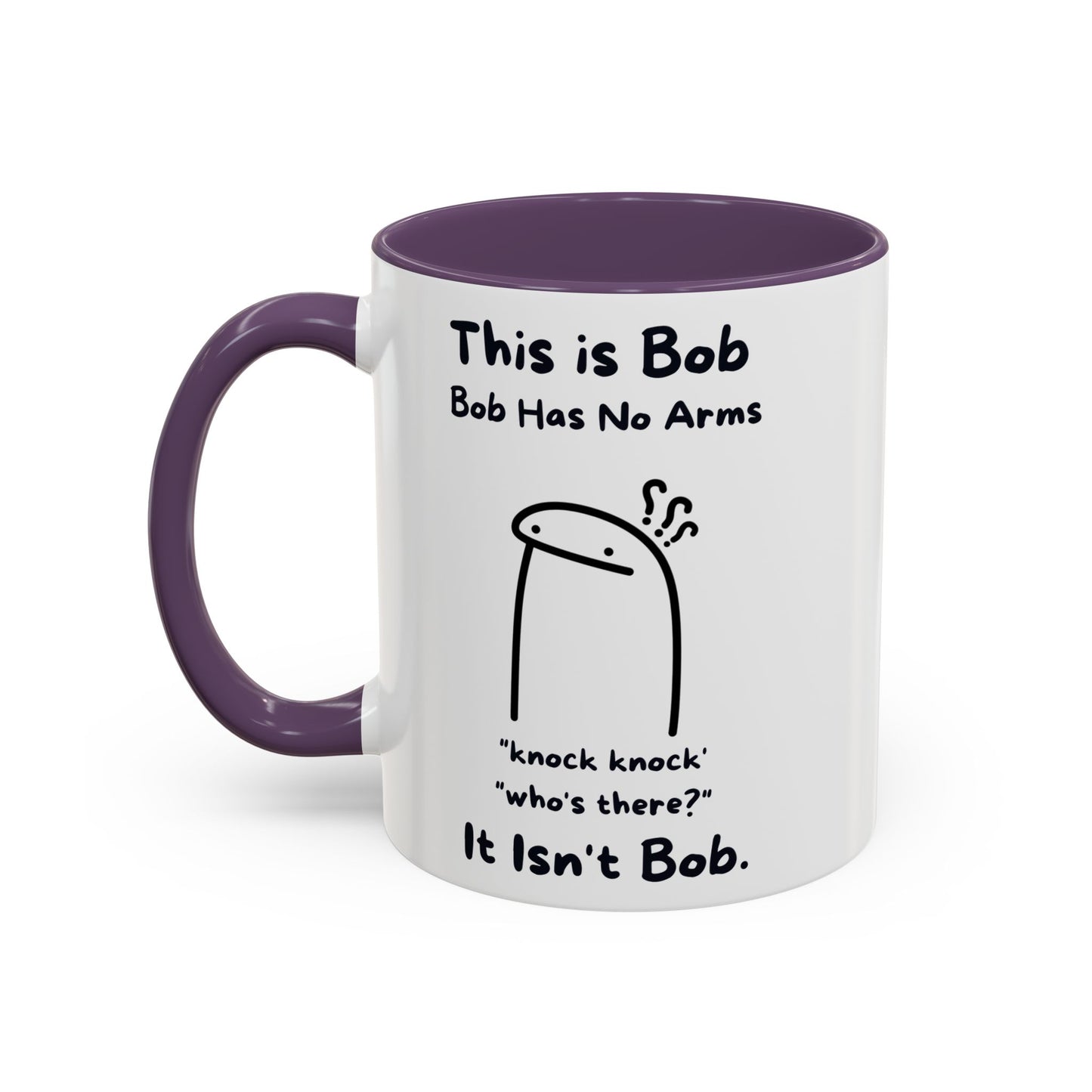 This Is Bob Mug, Funny Knock Knock Joke Coffee Cup