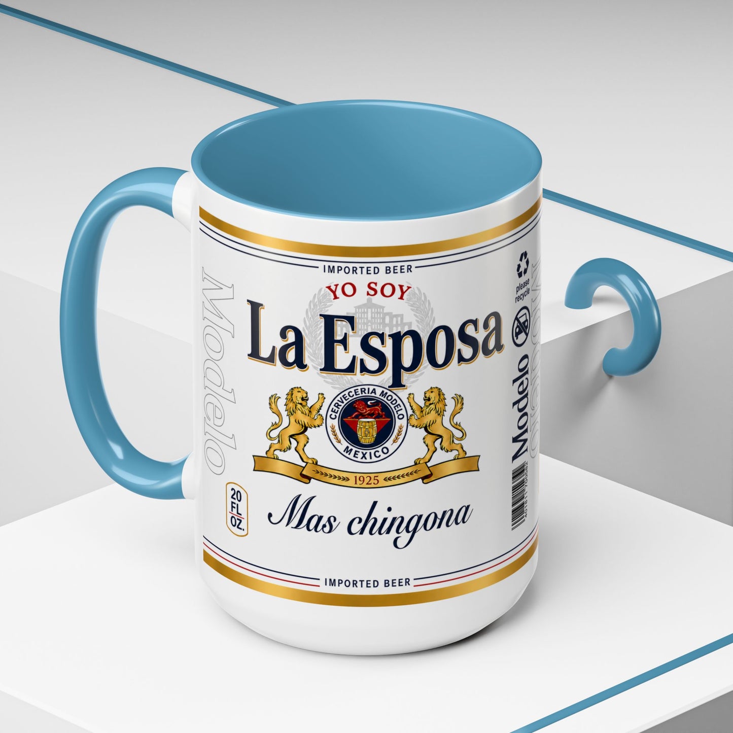 La Esposa Más Chingona Mug, Funny Spanish Wife Coffee Cup