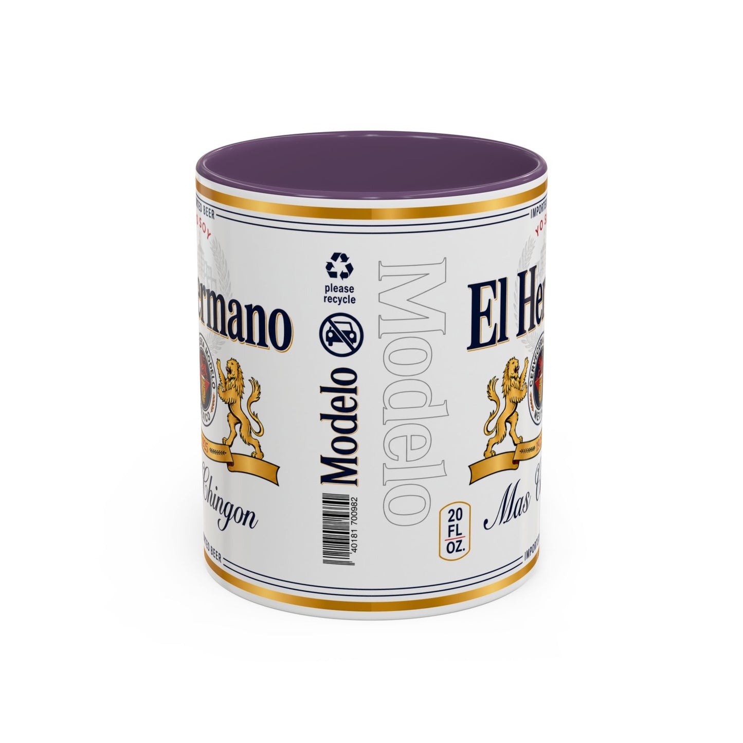 El Hermano Más Chingón Mug, Funny Spanish Brother Coffee Cup