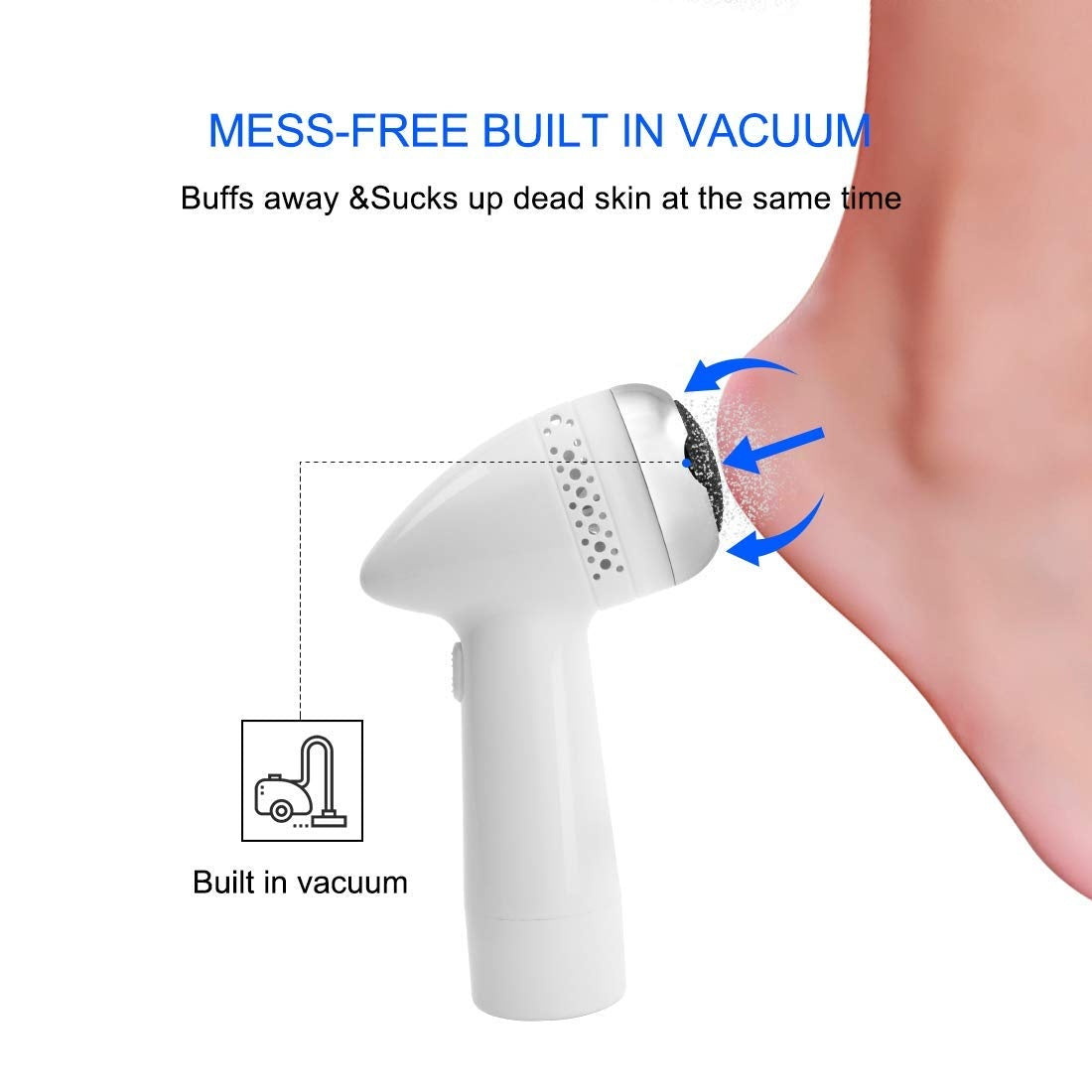 SilkStep – Electric Foot Callus Remover with Vacuum