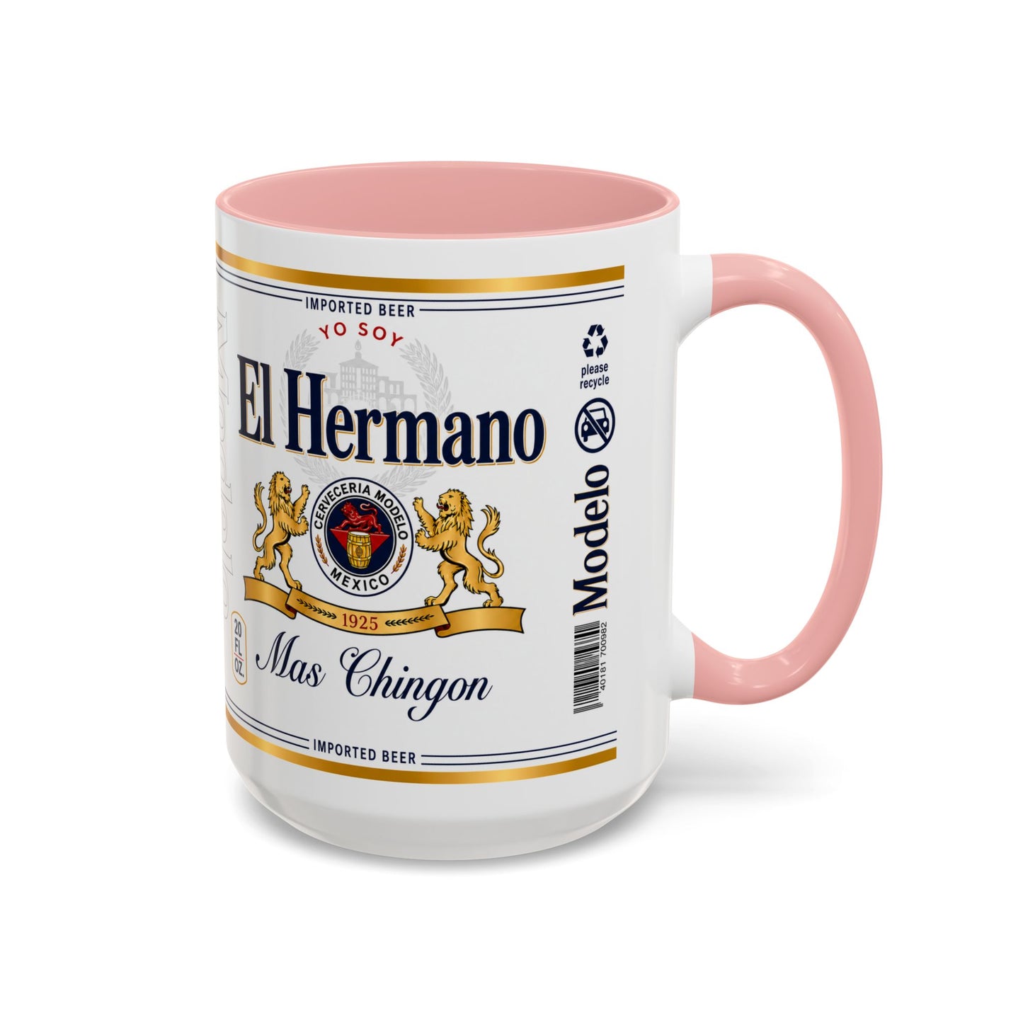 El Hermano Más Chingón Mug, Funny Spanish Brother Coffee Cup
