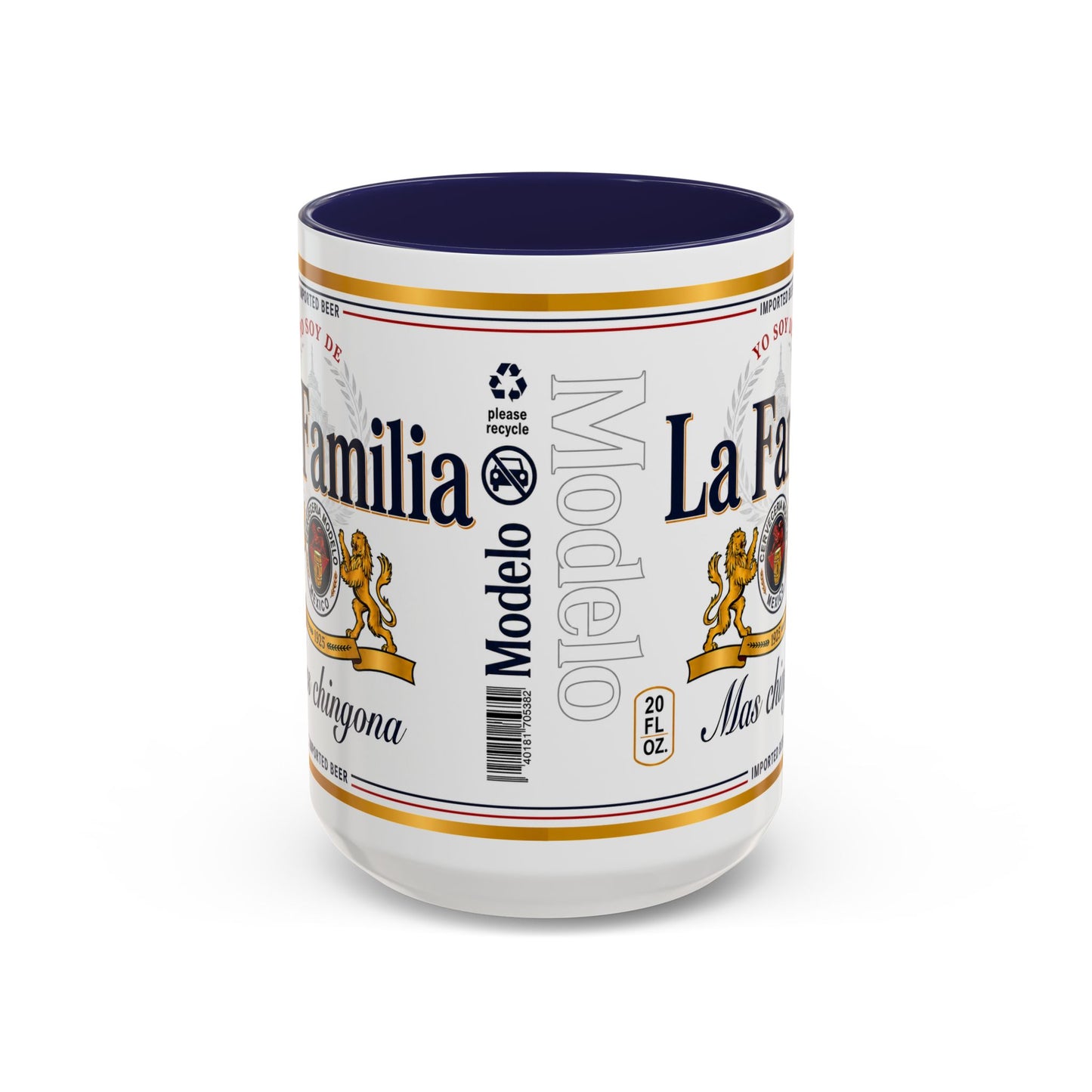 La Familia Más Chingona Mug, Funny Spanish Family Coffee Cup