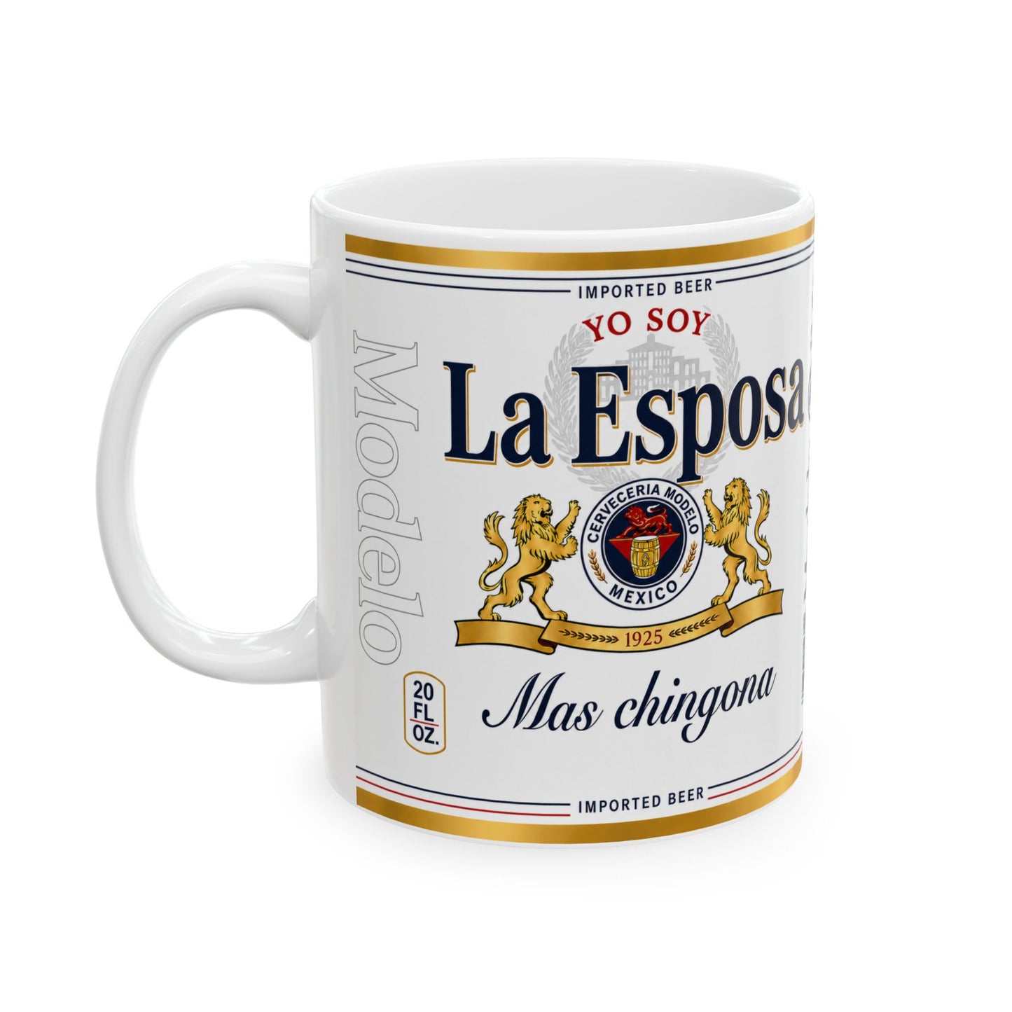 o Soy La Esposa Más Chingona Mug, Spanish Wife Gift