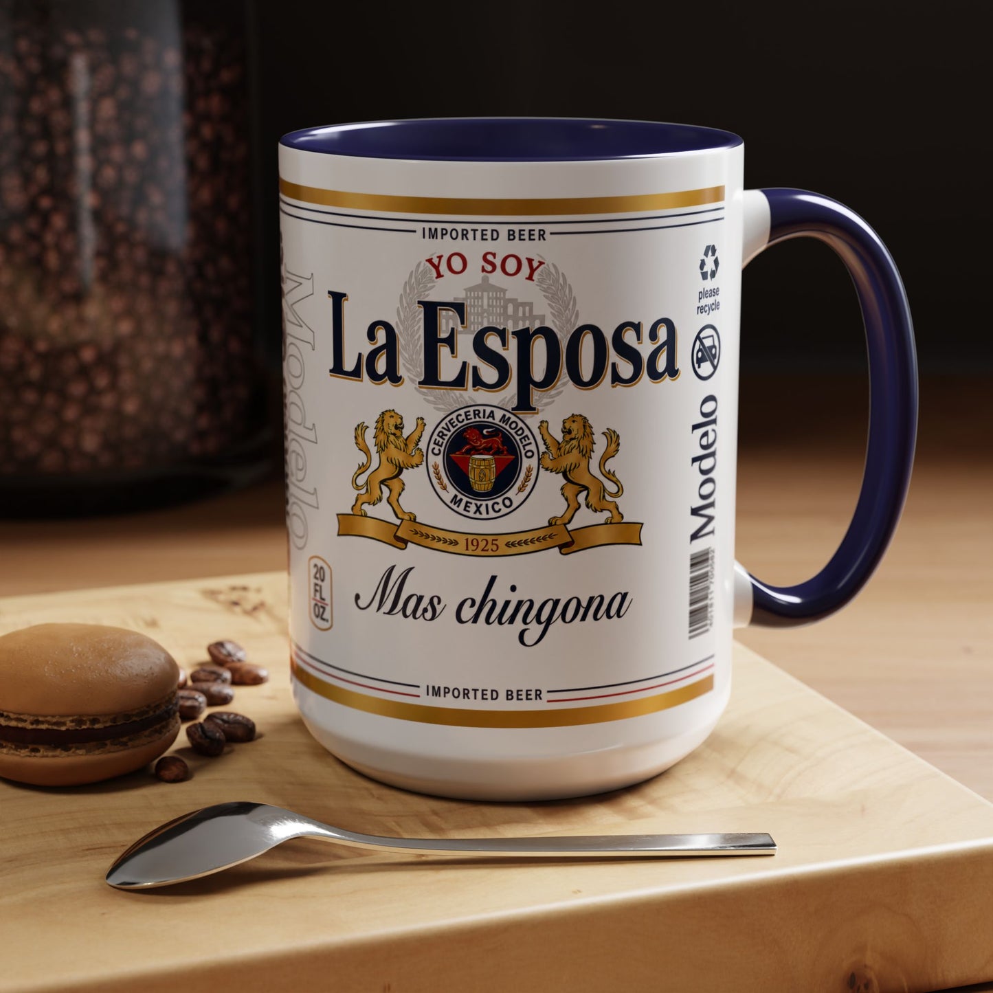 La Esposa Más Chingona Mug, Funny Spanish Wife Coffee Cup