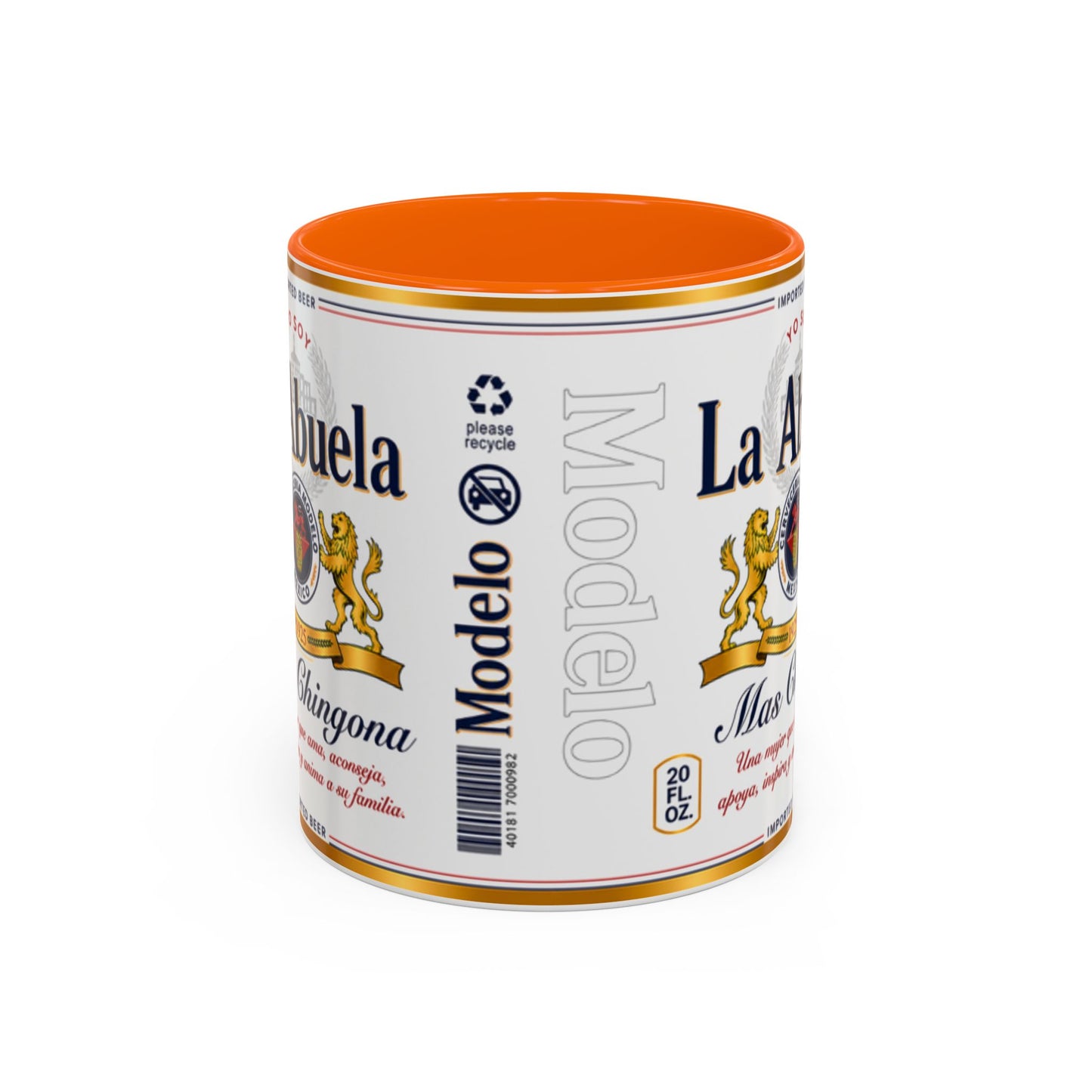 La Abuela Más Chingona Mug, Spanish Grandma Coffee Cup