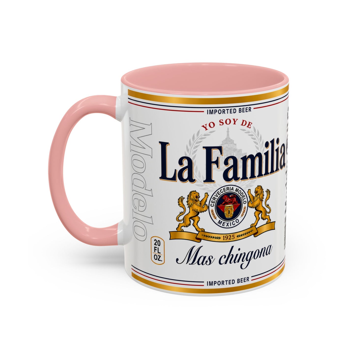 La Familia Más Chingona Mug, Funny Spanish Family Coffee Cup