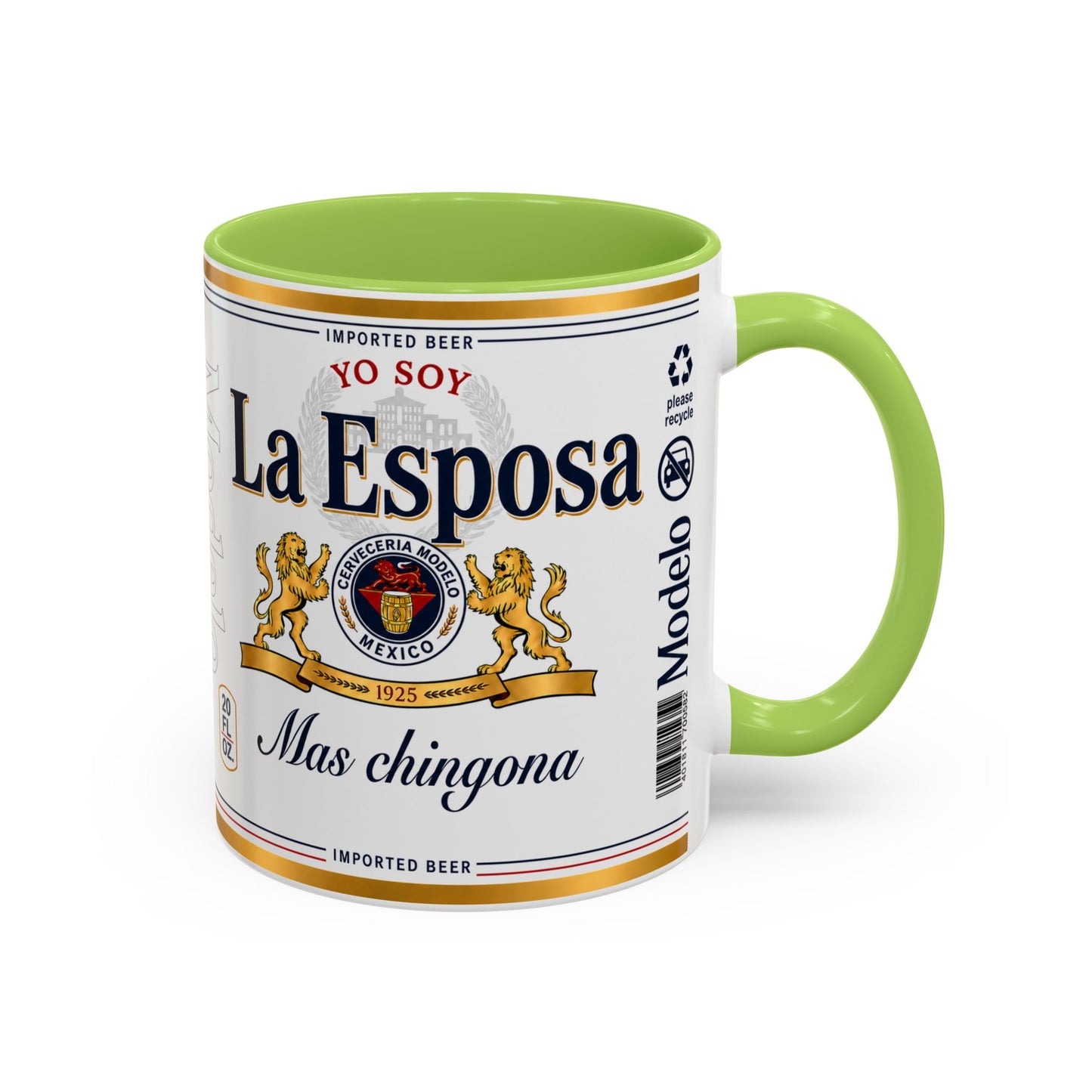La Esposa Más Chingona Mug, Funny Spanish Wife Coffee Cup