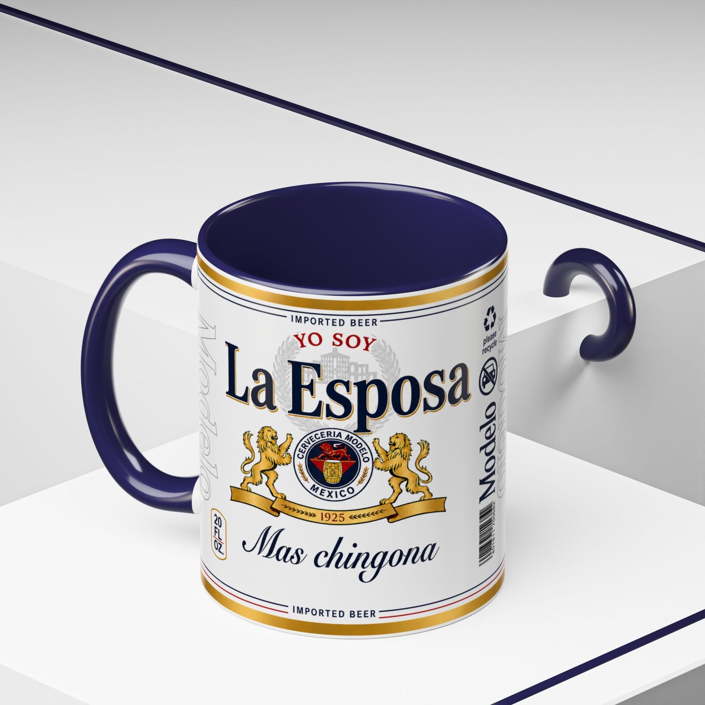La Esposa Más Chingona Mug, Funny Spanish Wife Coffee Cup