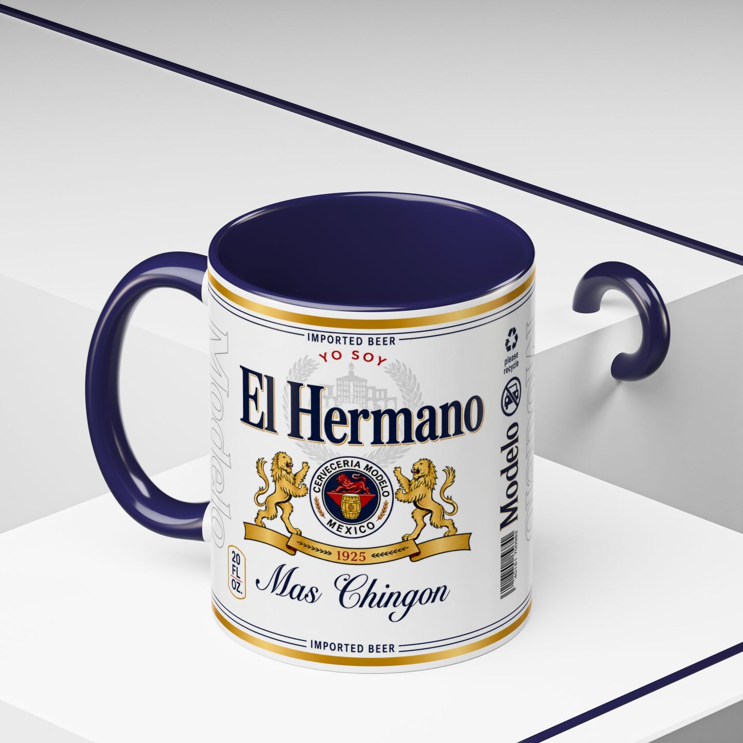 El Hermano Más Chingón Mug, Funny Spanish Brother Coffee Cup