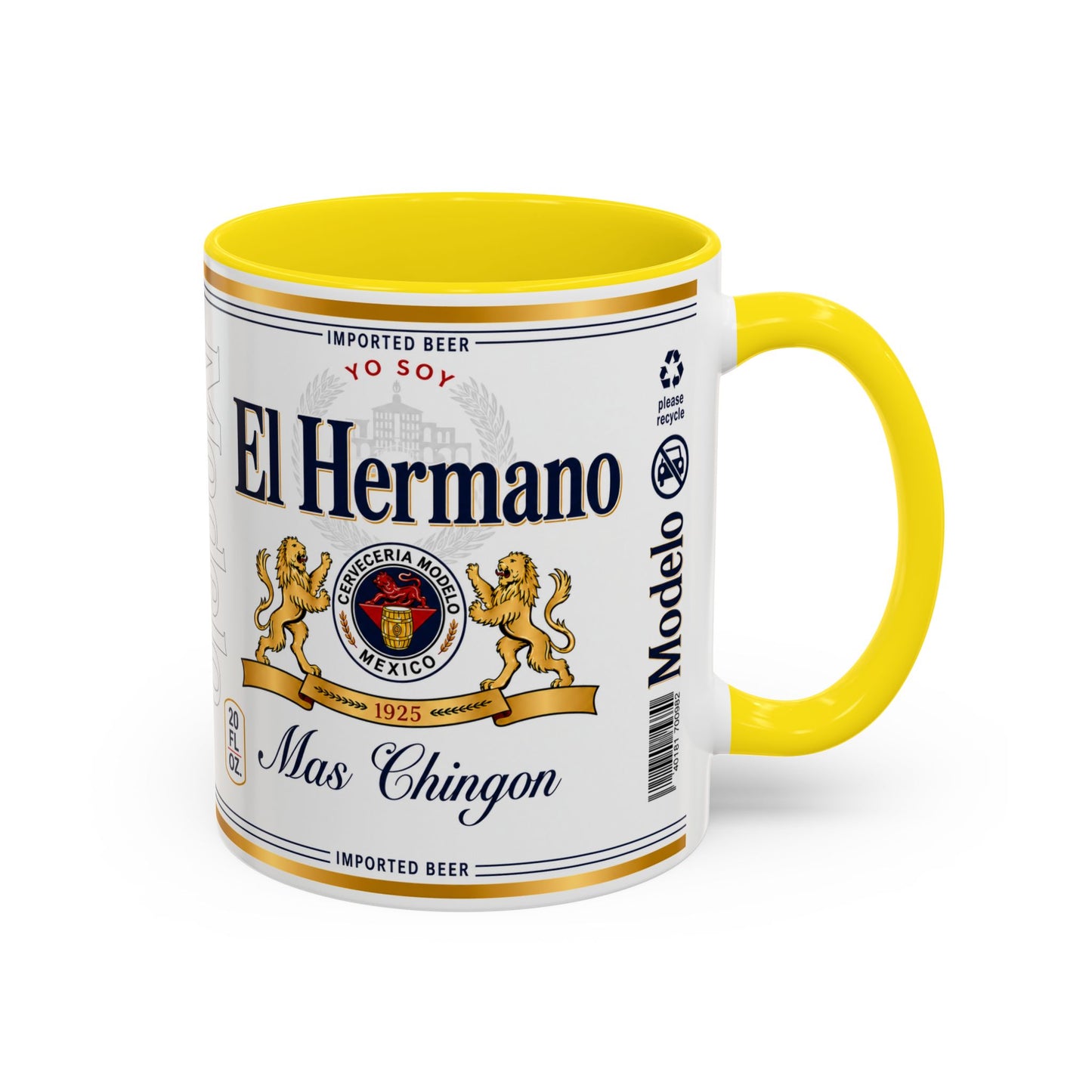 El Hermano Más Chingón Mug, Funny Spanish Brother Coffee Cup