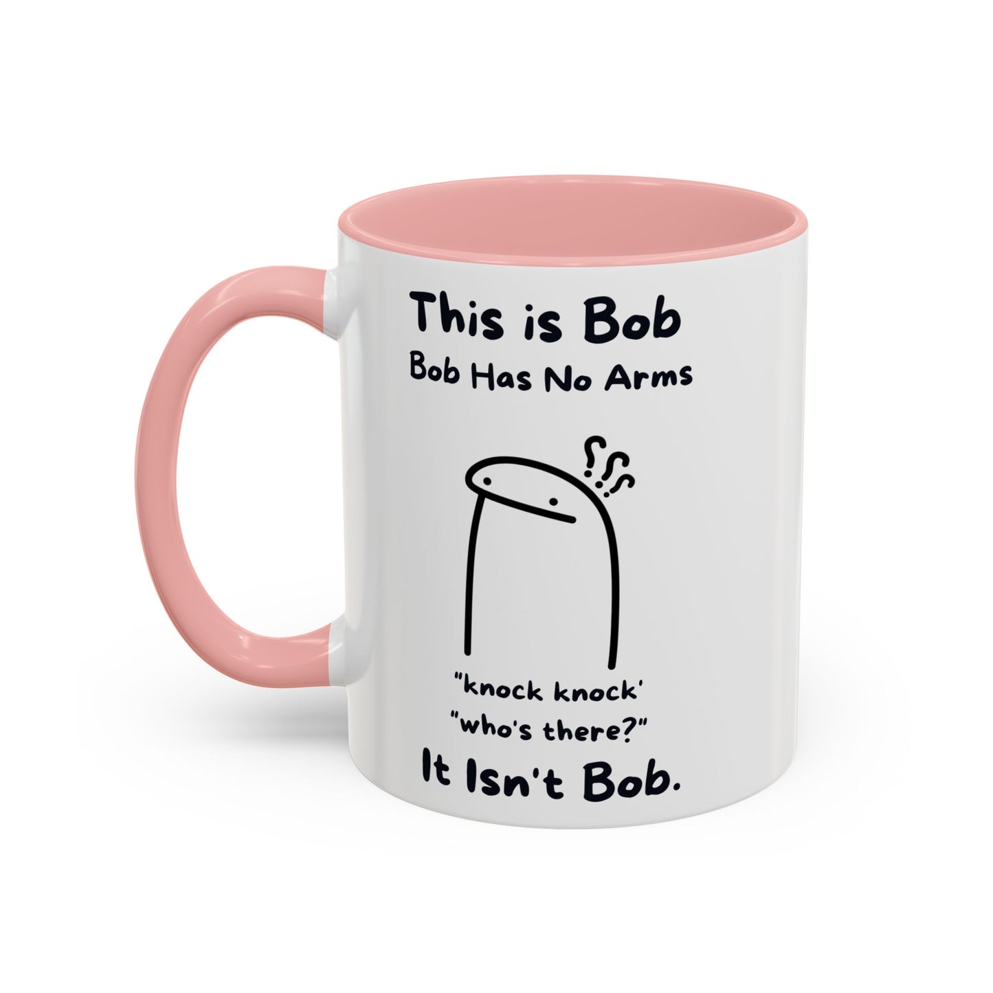 This Is Bob Mug, Funny Knock Knock Joke Coffee Cup