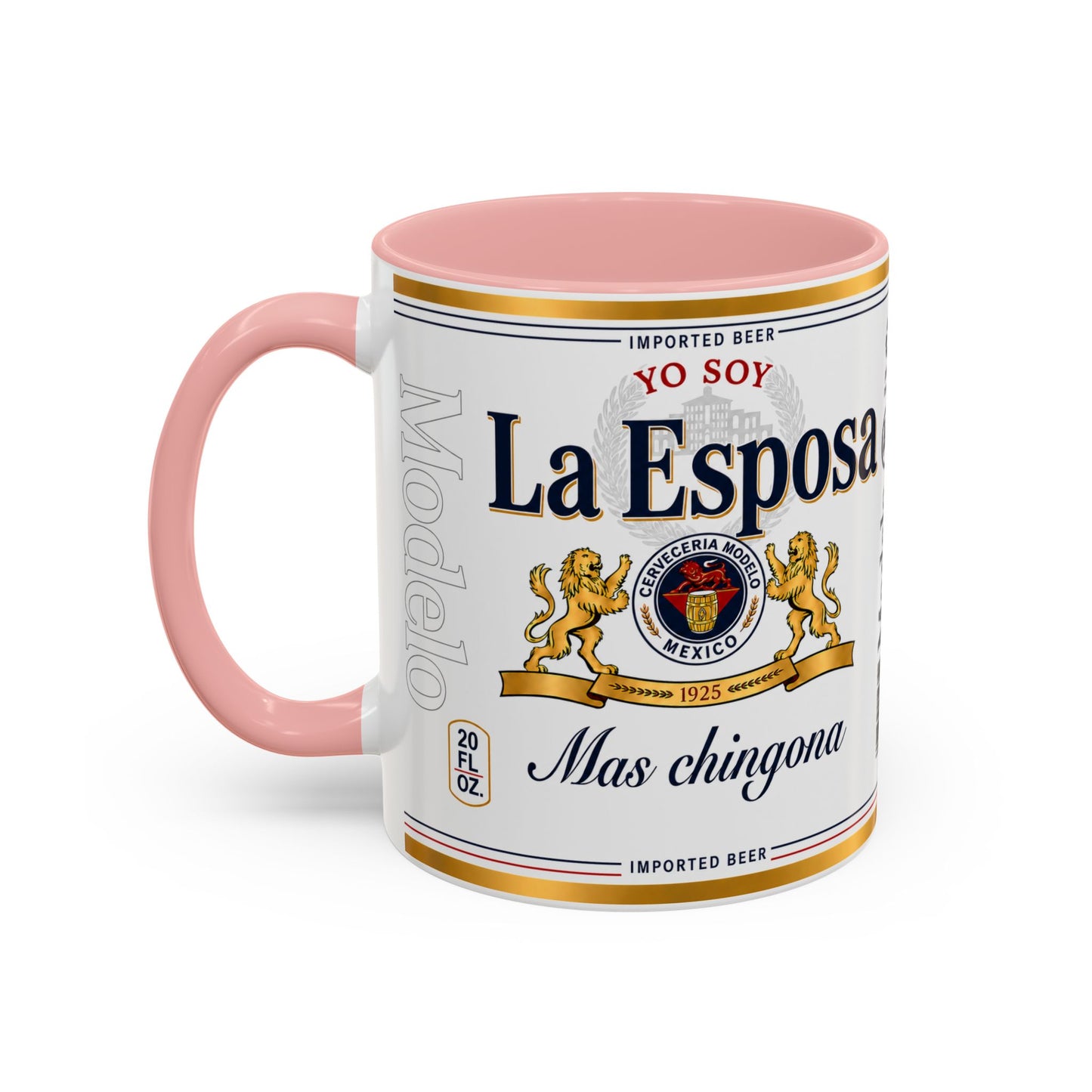 La Esposa Más Chingona Mug, Funny Spanish Wife Coffee Cup