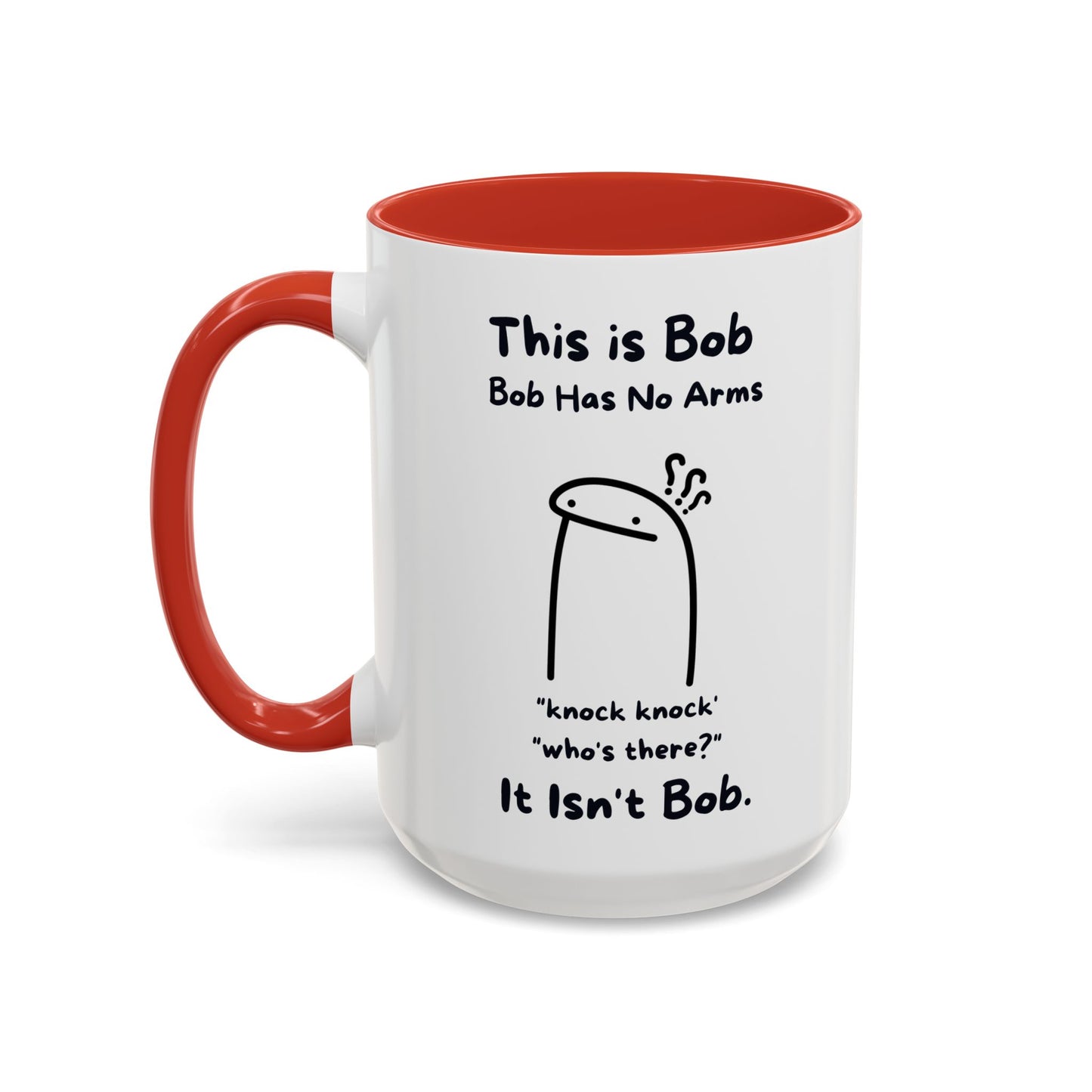 This Is Bob Mug, Funny Knock Knock Joke Coffee Cup