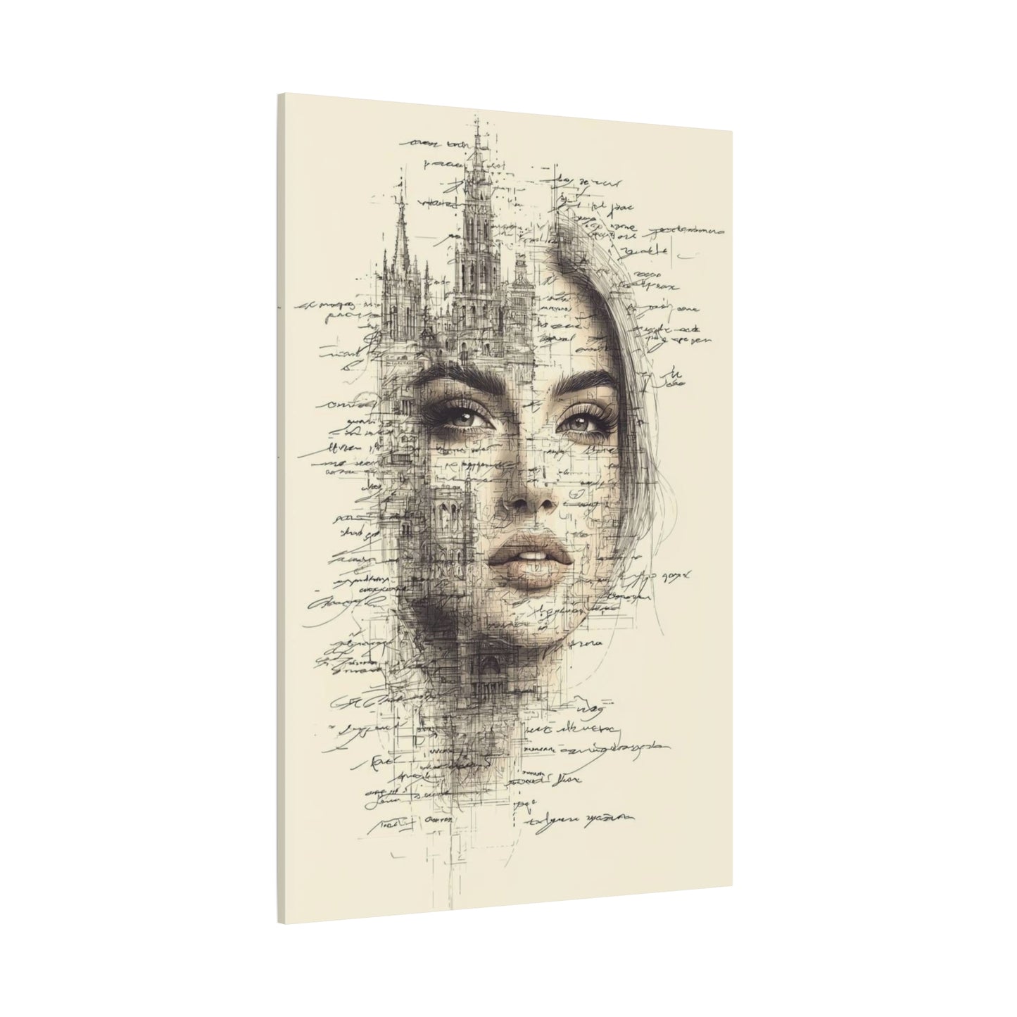 Architectural Muse – Canvas Art Print