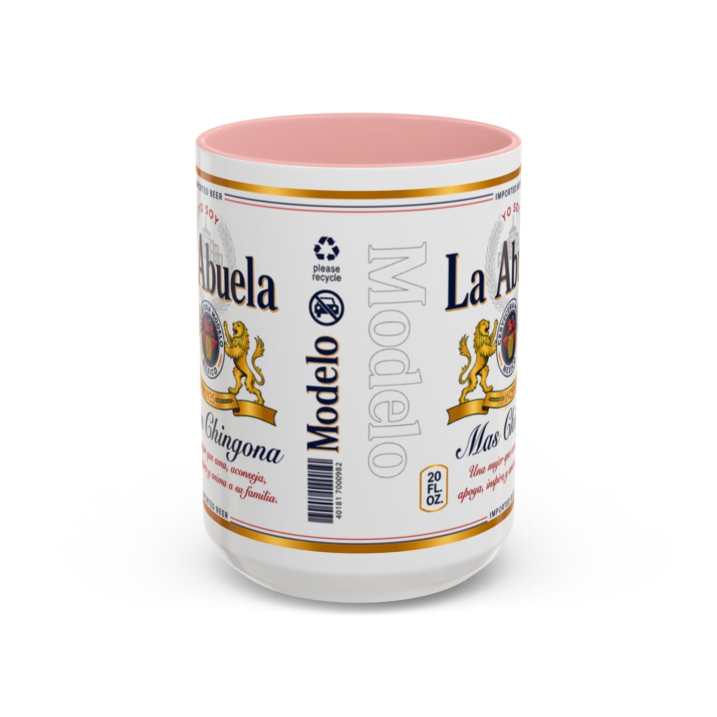 La Abuela Más Chingona Mug, Spanish Grandma Coffee Cup